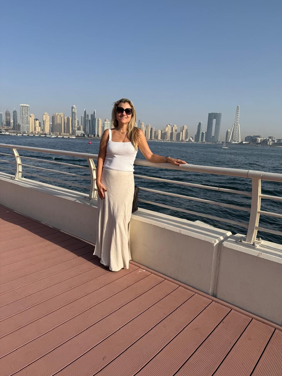 Andrea em Dubai